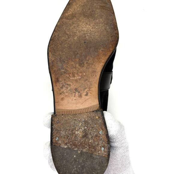 Gucci Horsebit Loafers Black 7D - Picture 6 of 11